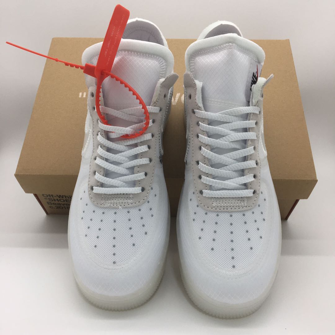 NIKE Air Force 1 Low - Off-white Sneakers Unisex Streetwear Limited Edition