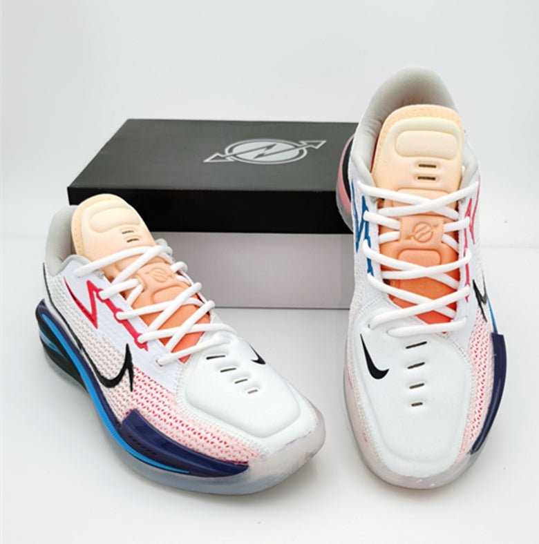 NIKE Air Zoom G.t. Cut - White Laser Blue Sneakers - Black Unisex Streetwear Limited Edition