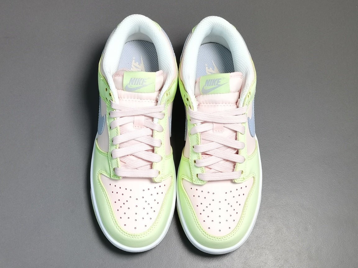 NIKE Dunk - Lime Ice Sneakers - Red Unisex Streetwear Limited Edition