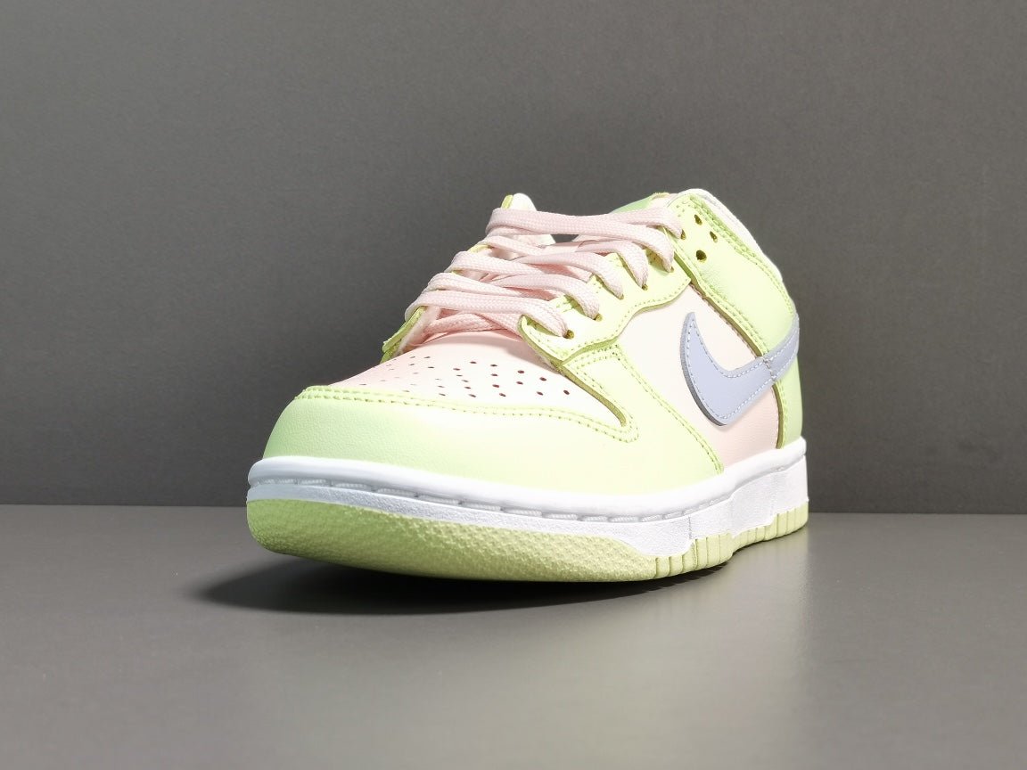NIKE Dunk - Lime Ice Sneakers - Red Unisex Streetwear Limited Edition