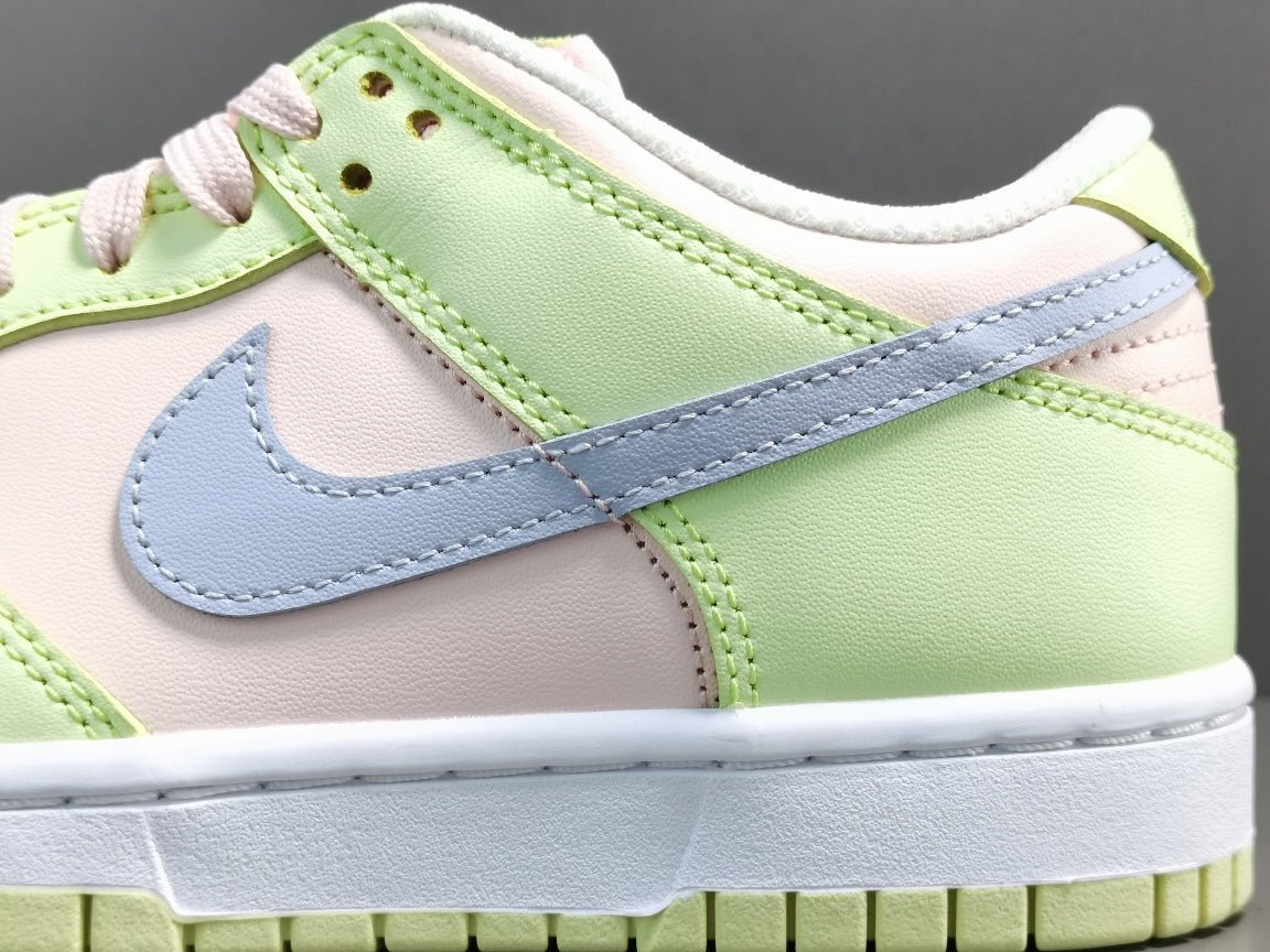 NIKE Dunk - Lime Ice Sneakers - Red Unisex Streetwear Limited Edition