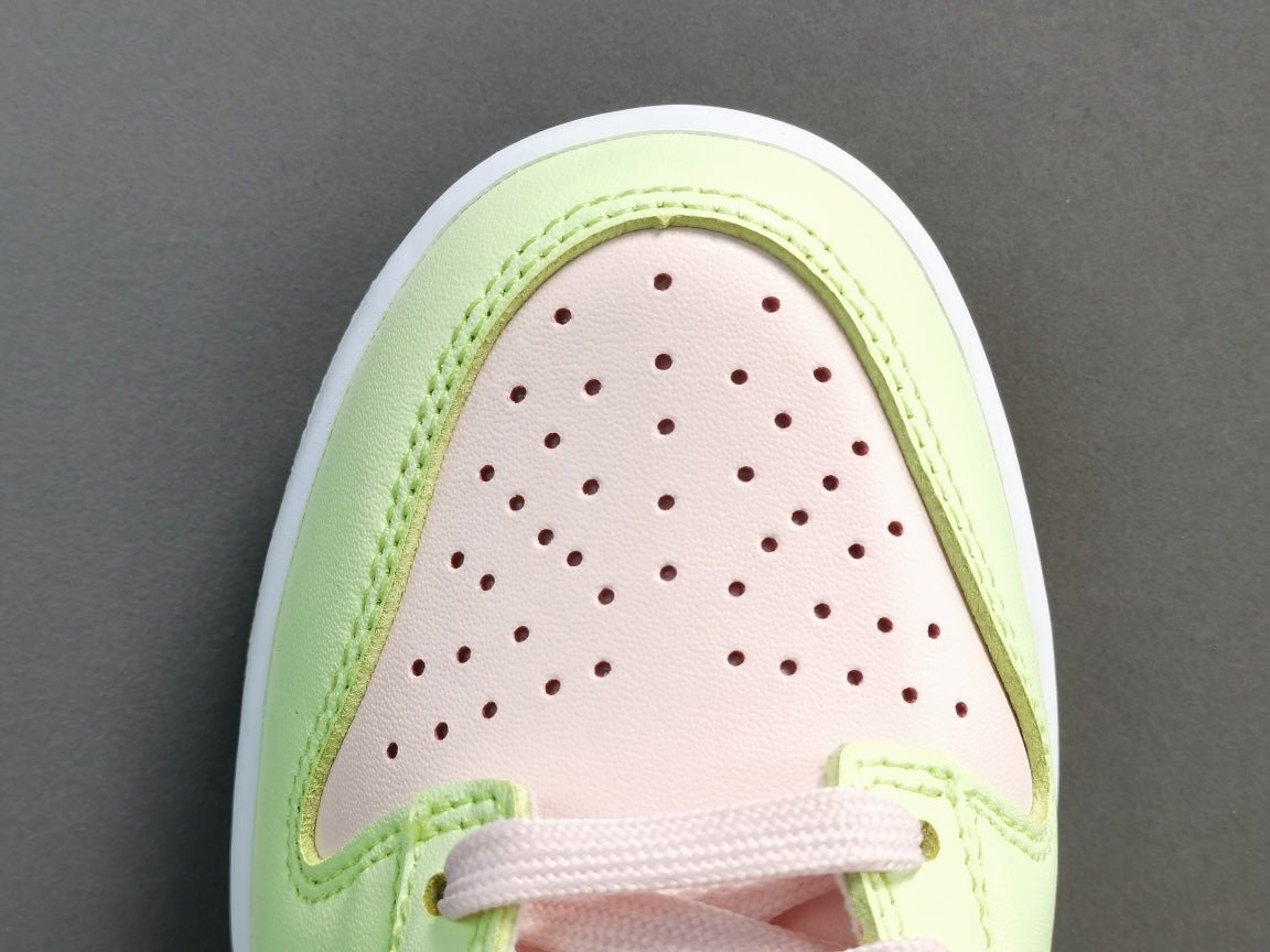 NIKE Dunk - Lime Ice Sneakers - Red Unisex Streetwear Limited Edition
