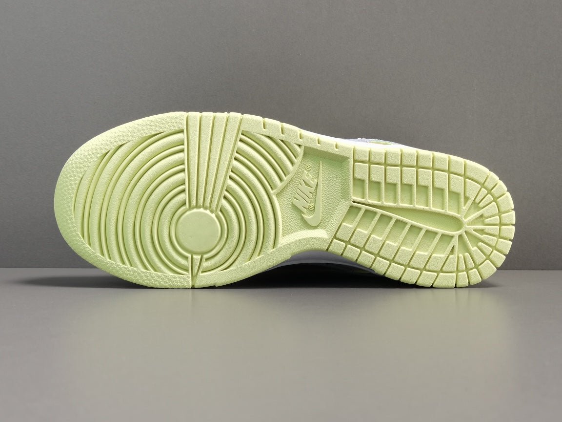 NIKE Dunk - Lime Ice Sneakers - Red Unisex Streetwear Limited Edition