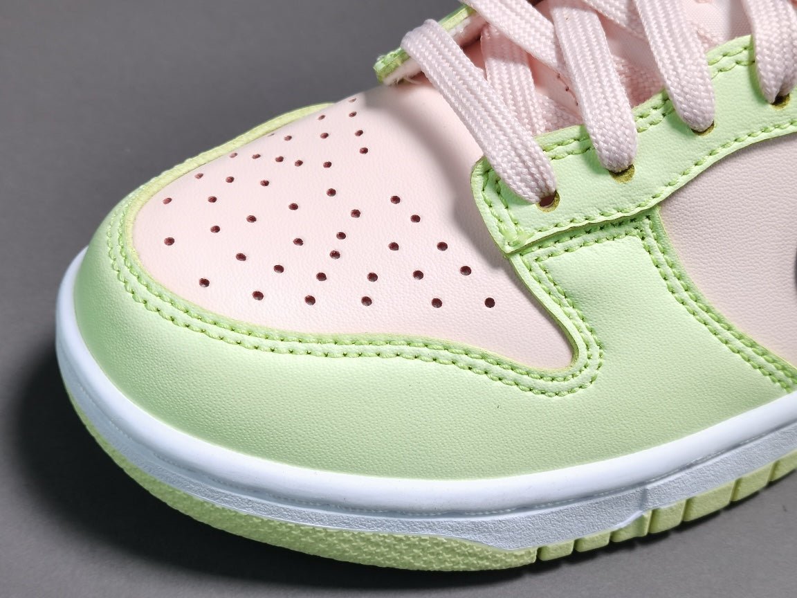 NIKE Dunk - Lime Ice Sneakers - Red Unisex Streetwear Limited Edition