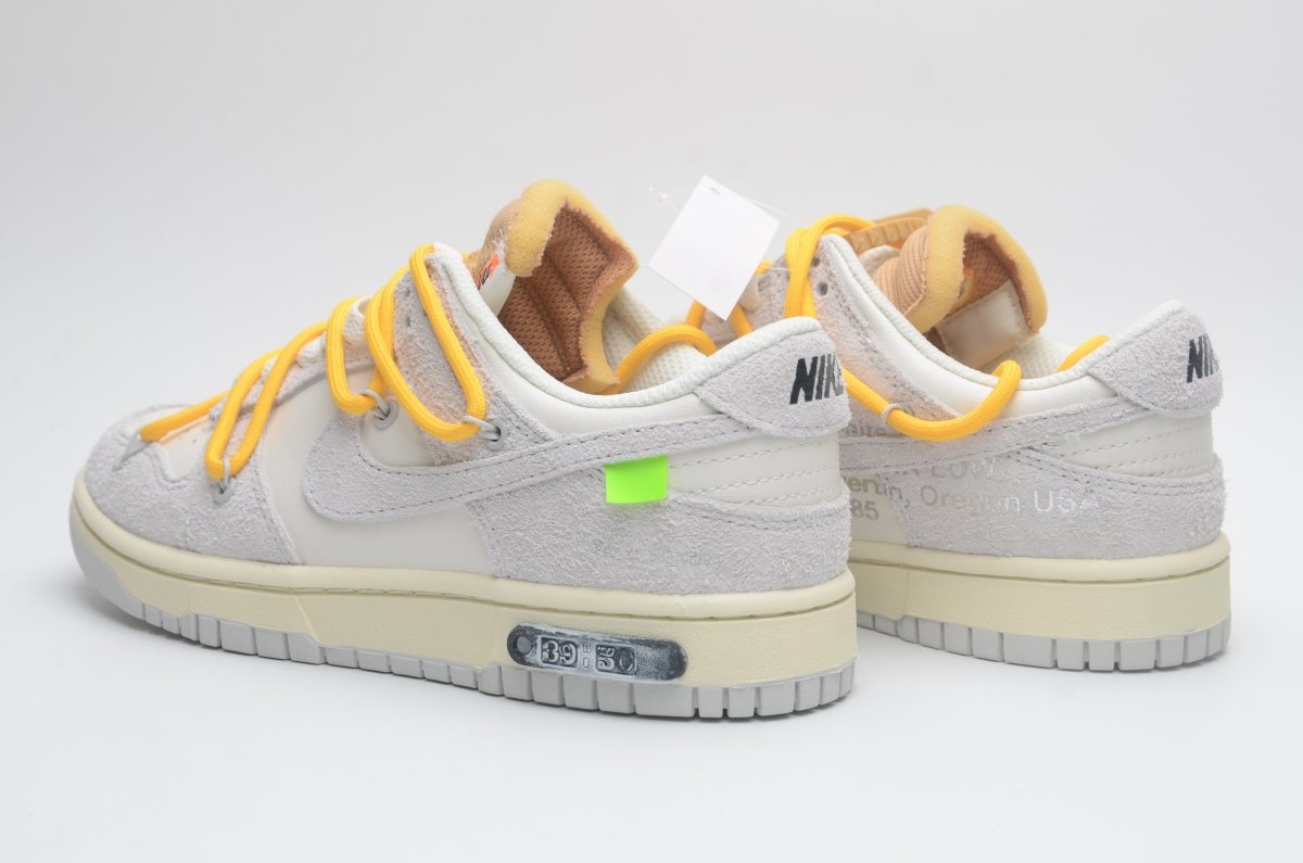NIKE Dunk - Off-white Lot 39 Sneakers Unisex Streetwear Limited Edition