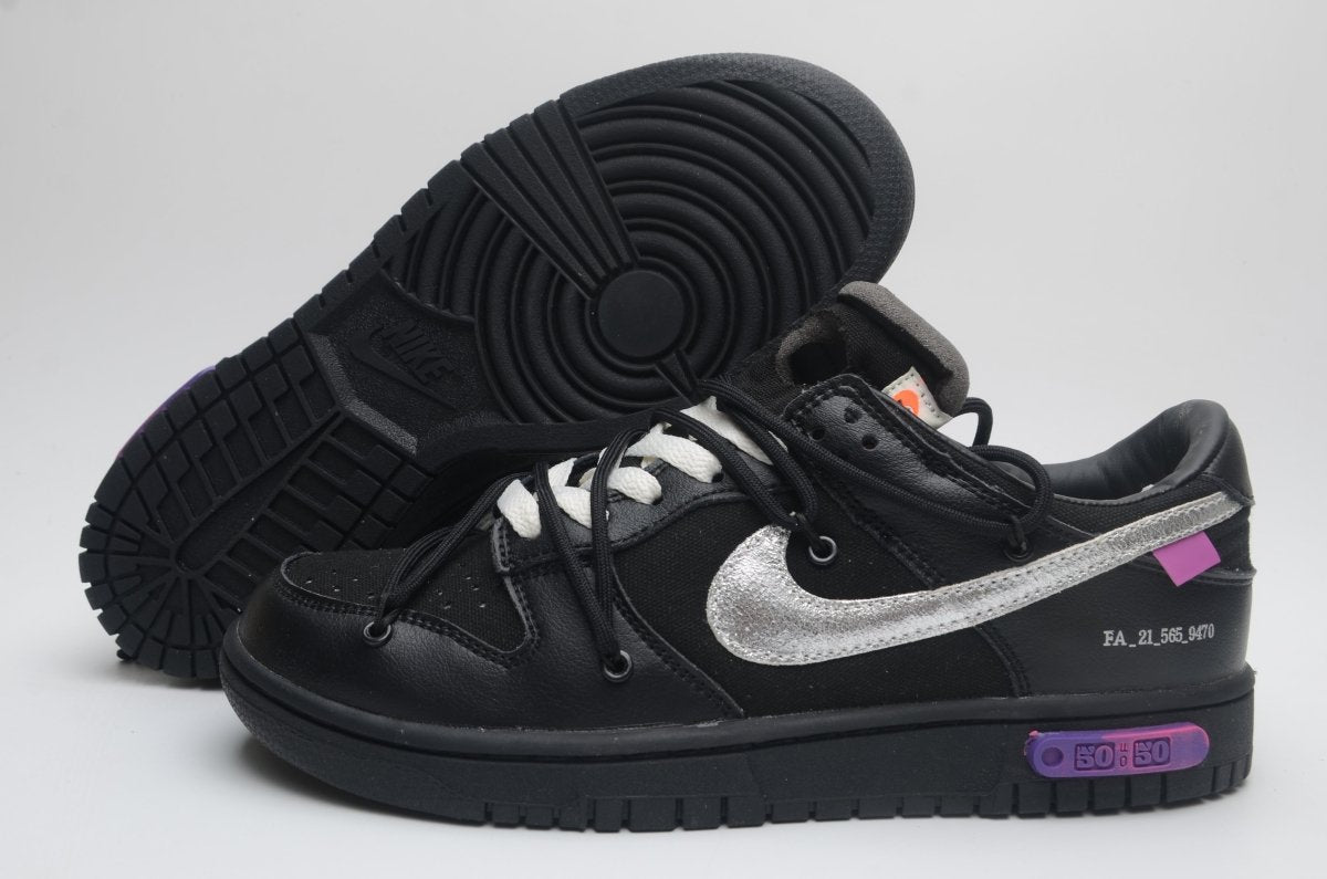 NIKE Dunk - Off-white Lot 50 Sneakers Unisex Streetwear Limited Edition