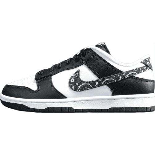 NIKE Dunk - Paisley Pack Sneakers - Black Unisex Streetwear Limited Edition