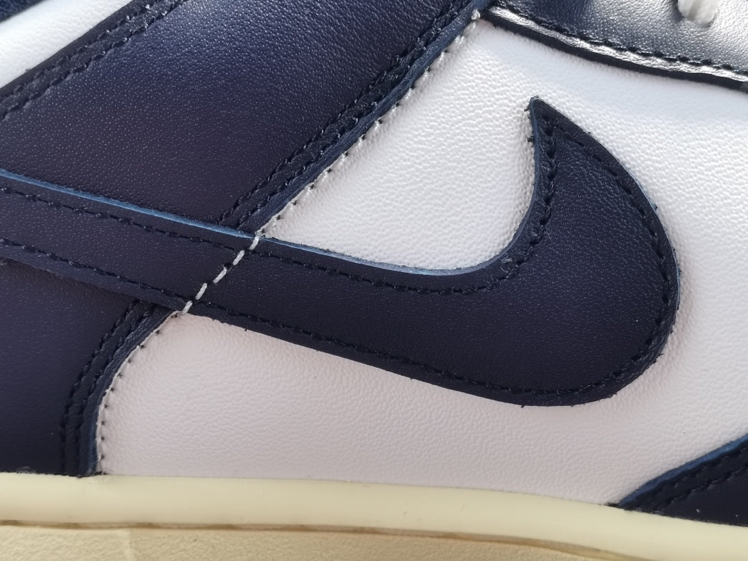 NIKE Dunk - Vintage Sneakers - Navy Unisex Streetwear Limited Edition
