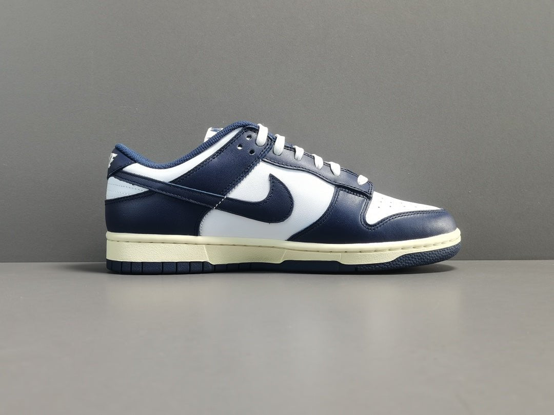 NIKE Dunk - Vintage Sneakers - Navy Unisex Streetwear Limited Edition