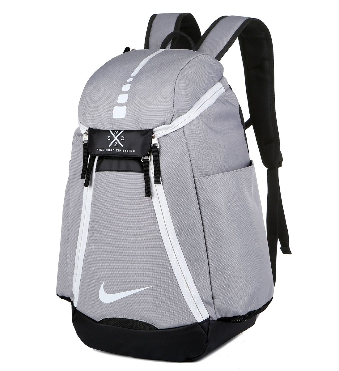 NIKE ELITE BACKPACK GRAY - side view - replica sneakers
