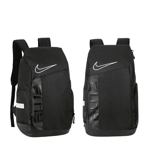NIKE ELITE PRO BASKETBALL BACKPACK RED AND BLACK - front view - replica sneakers