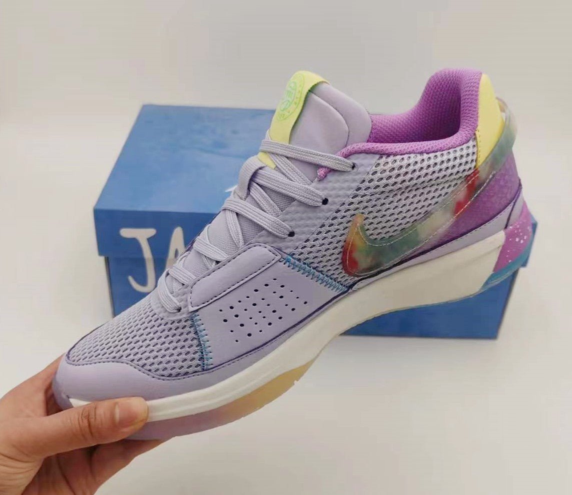 NIKE Ja 1 - Eybl Sneakers - Red Unisex Streetwear Limited Edition - Introducing the Nike JA 1 EYBL, a standout basketball shoe inspired by the prestigious Elite