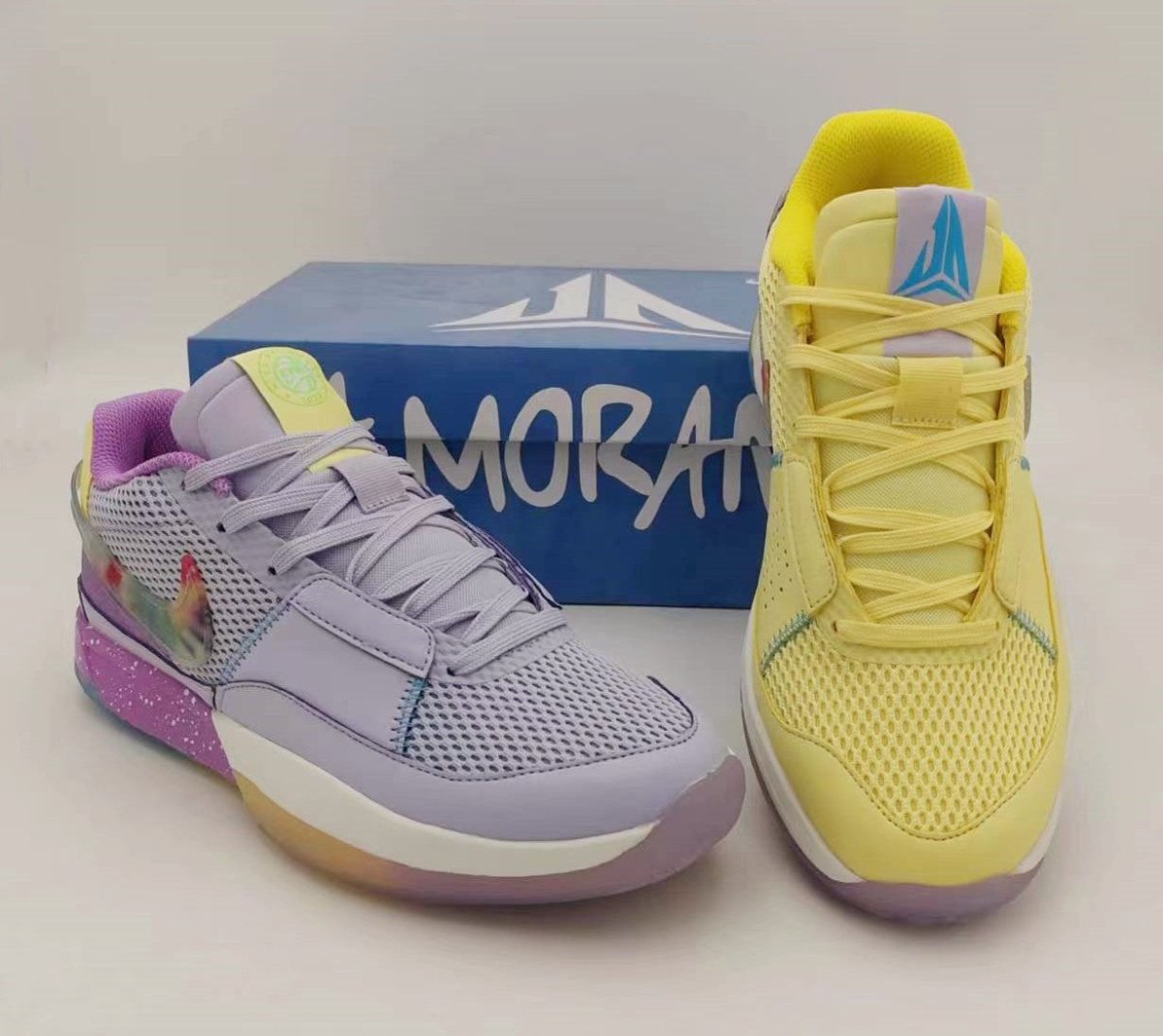 NIKE Ja 1 - Eybl Sneakers - Red Unisex Streetwear Limited Edition - Introducing the Nike JA 1 EYBL, a standout basketball shoe inspired by the prestigious Elite