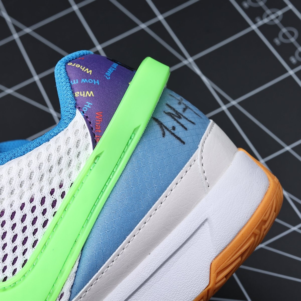 NIKE Ja 1 - Trivia Sneakers Unisex Streetwear Limited Edition - Introducing the Nike JA 1 Trivia, a legendary basketball shoe that pays homage to the
