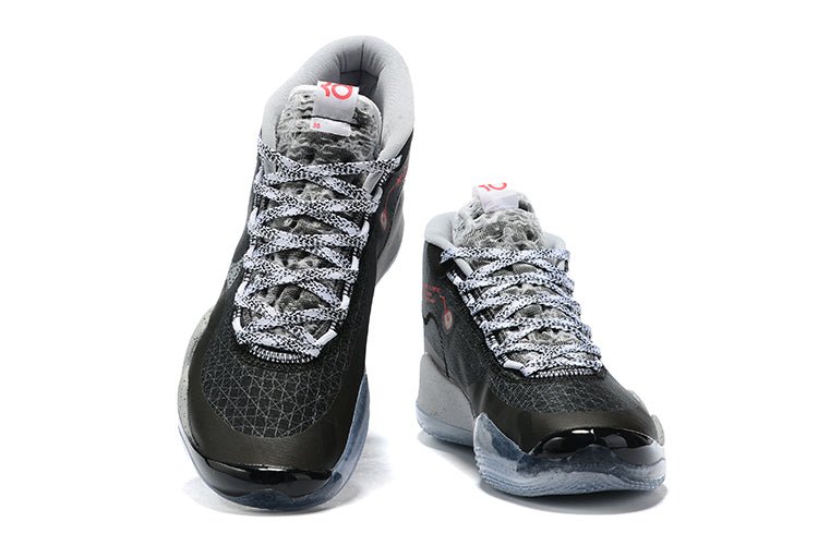 NIKE Kd 12 - Wolf Sneakers - Black Unisex Streetwear Limited Edition