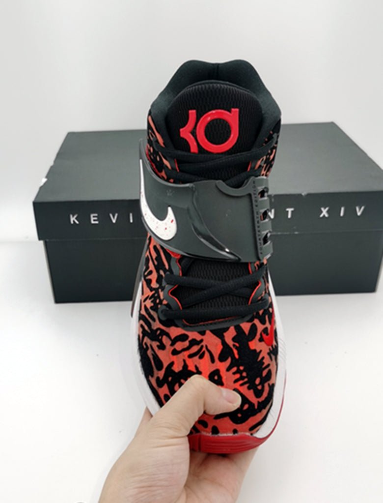 NIKE Kd 14 - Bred Sneakers Unisex Streetwear Limited Edition