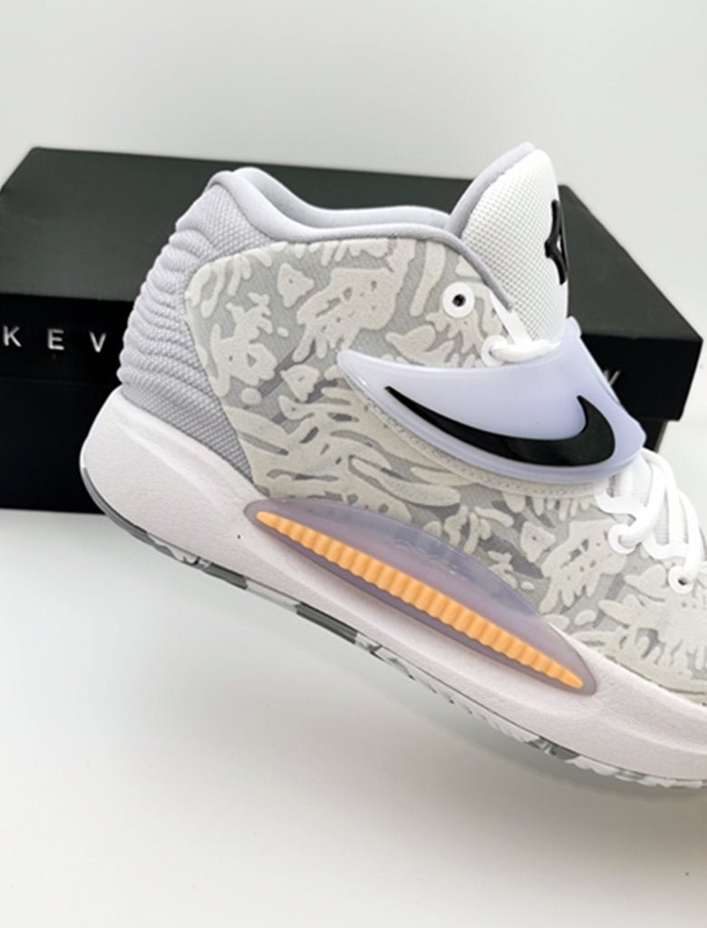 NIKE Kd 14 - Wolf Sneakers - Grey Unisex Streetwear Limited Edition