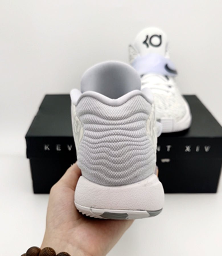 NIKE Kd 14 - Wolf Sneakers - Grey Unisex Streetwear Limited Edition