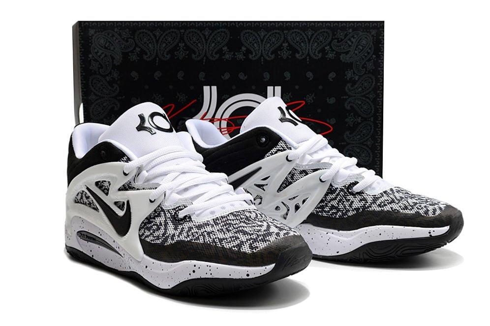 NIKE Kd 15 Tb - White Sneakers - Black Unisex Streetwear Limited Edition