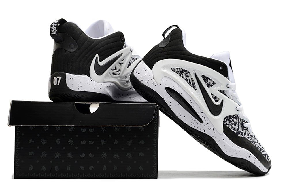 NIKE Kd 15 Tb - White Sneakers - Black Unisex Streetwear Limited Edition