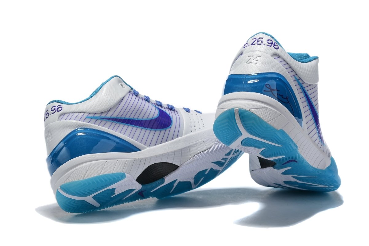 NIKE Kobe 4 Protro - Draft Day Hornets Sneakers - Black Unisex Streetwear Limited Edition
