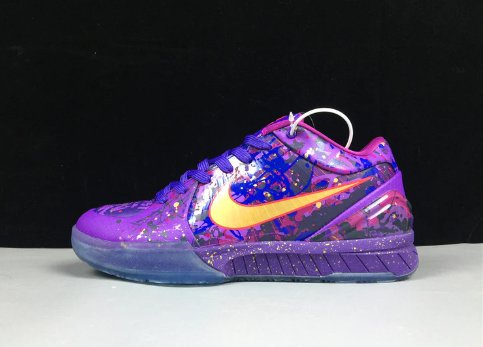 NIKE Kobe 4 - Prelude Sneakers - Black Unisex Streetwear Limited Edition