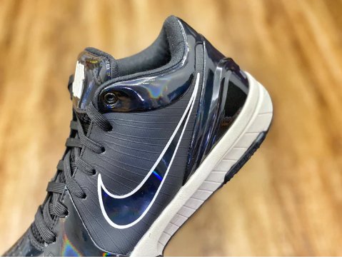 NIKE Kobe 4 - Undefeated Mamba Sneakers - Black Unisex Streetwear Limited Edition