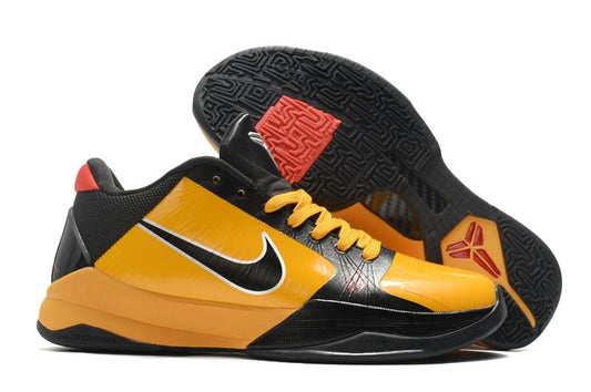 NIKE Kobe 5 Protro - Bruce Lee - Red Unisex Streetwear Limited Edition - Introducing the Nike Kobe 5 Protro x Bruce Lee, a basketball shoe that pays homage