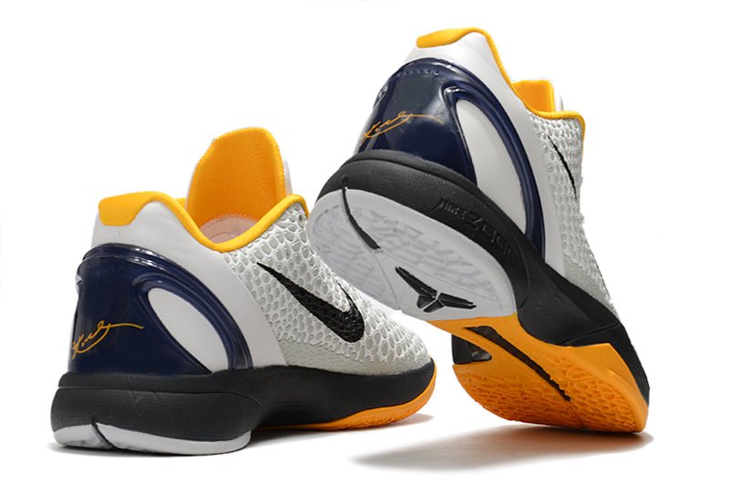 NIKE Kobe 6 Protro - Playoff Pack Del Sol T-Shirt - White Unisex Streetwear Limited Edition