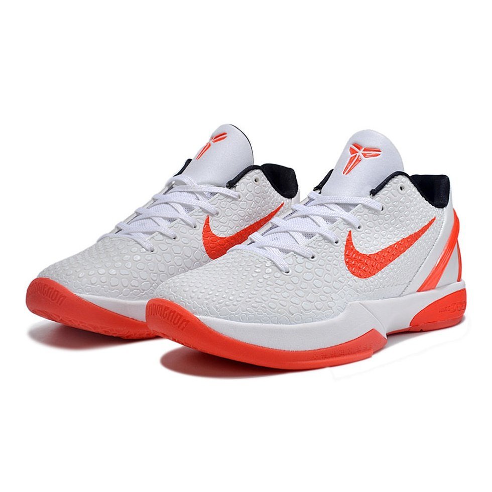 NIKE Kobe 6 Protro - Vipers Sneakers - Red Unisex Streetwear Limited Edition