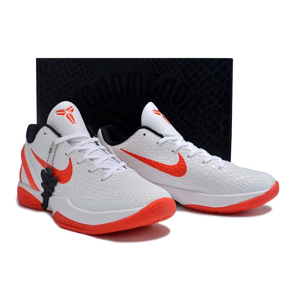 NIKE Kobe 6 Protro - Vipers Sneakers - Red Unisex Streetwear Limited Edition