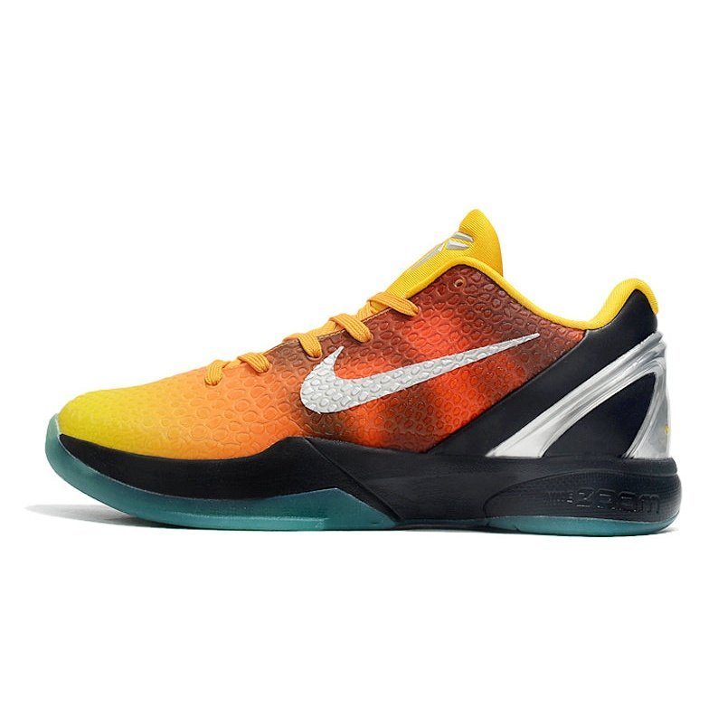 NIKE Kobe 6 - Asg County Sunset Sneakers - Orange Unisex Streetwear Limited Edition