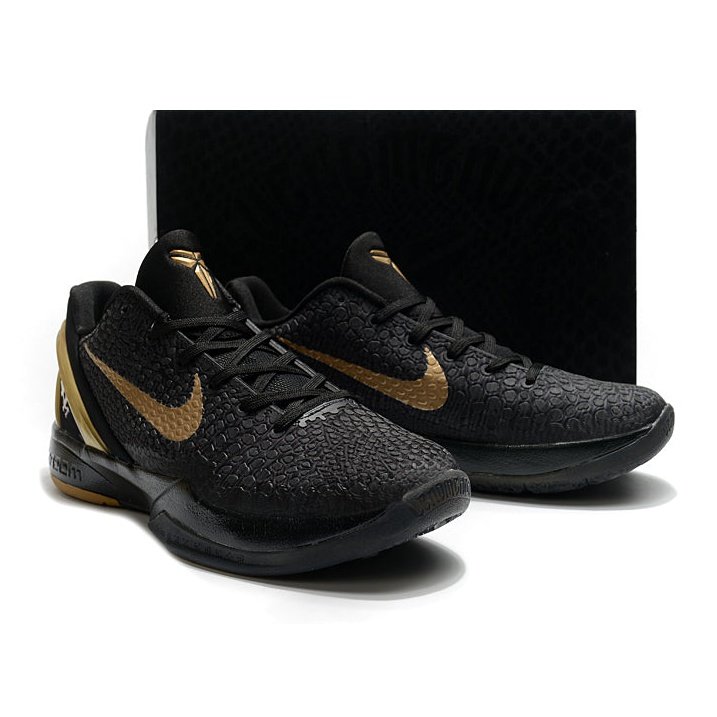 NIKE Kobe 6 - Bhm Sneakers - Black Unisex Streetwear Limited Edition
