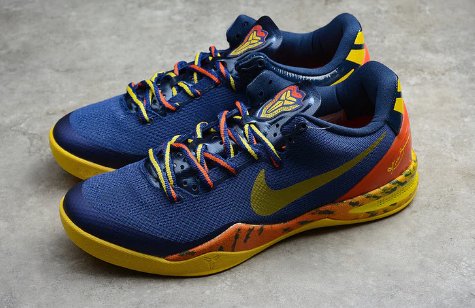 NIKE Kobe 8 - Barcelona Sneakers - Black Unisex Streetwear Limited Edition