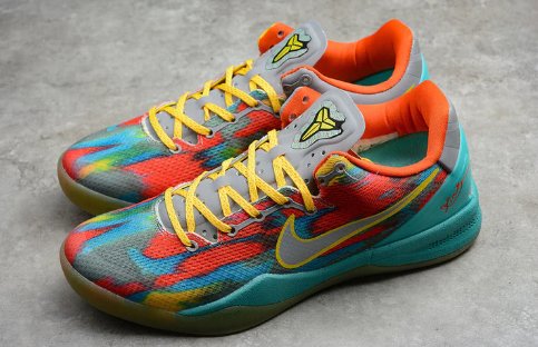 NIKE Kobe 8 - Venice Beach Sneakers - Black Unisex Streetwear Limited Edition