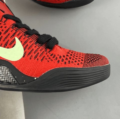NIKE Kobe 9 - University Sneakers - Red Unisex Streetwear Limited Edition