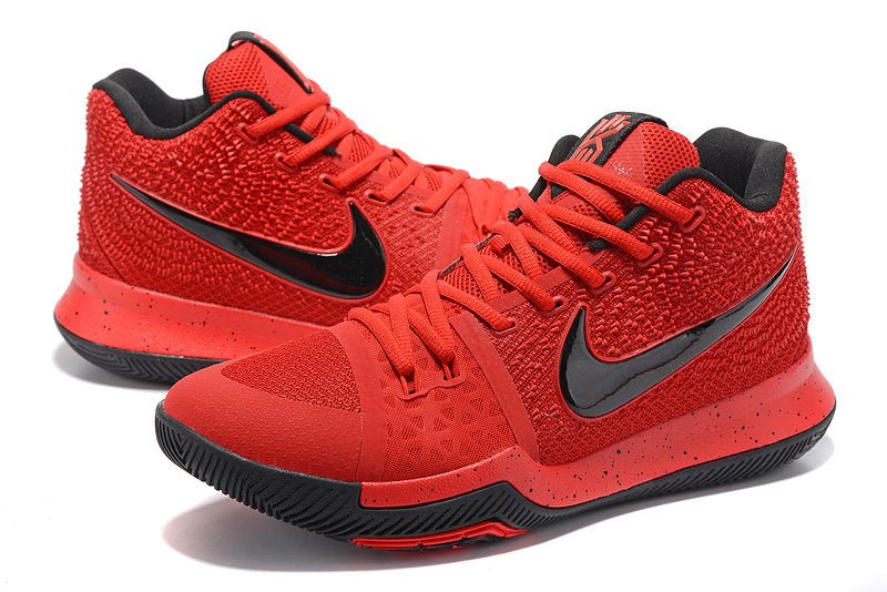 NIKE Kyrie 3 - Three Point Contest Candy Apple Shoes - Black Unisex Streetwear Limited Edition
