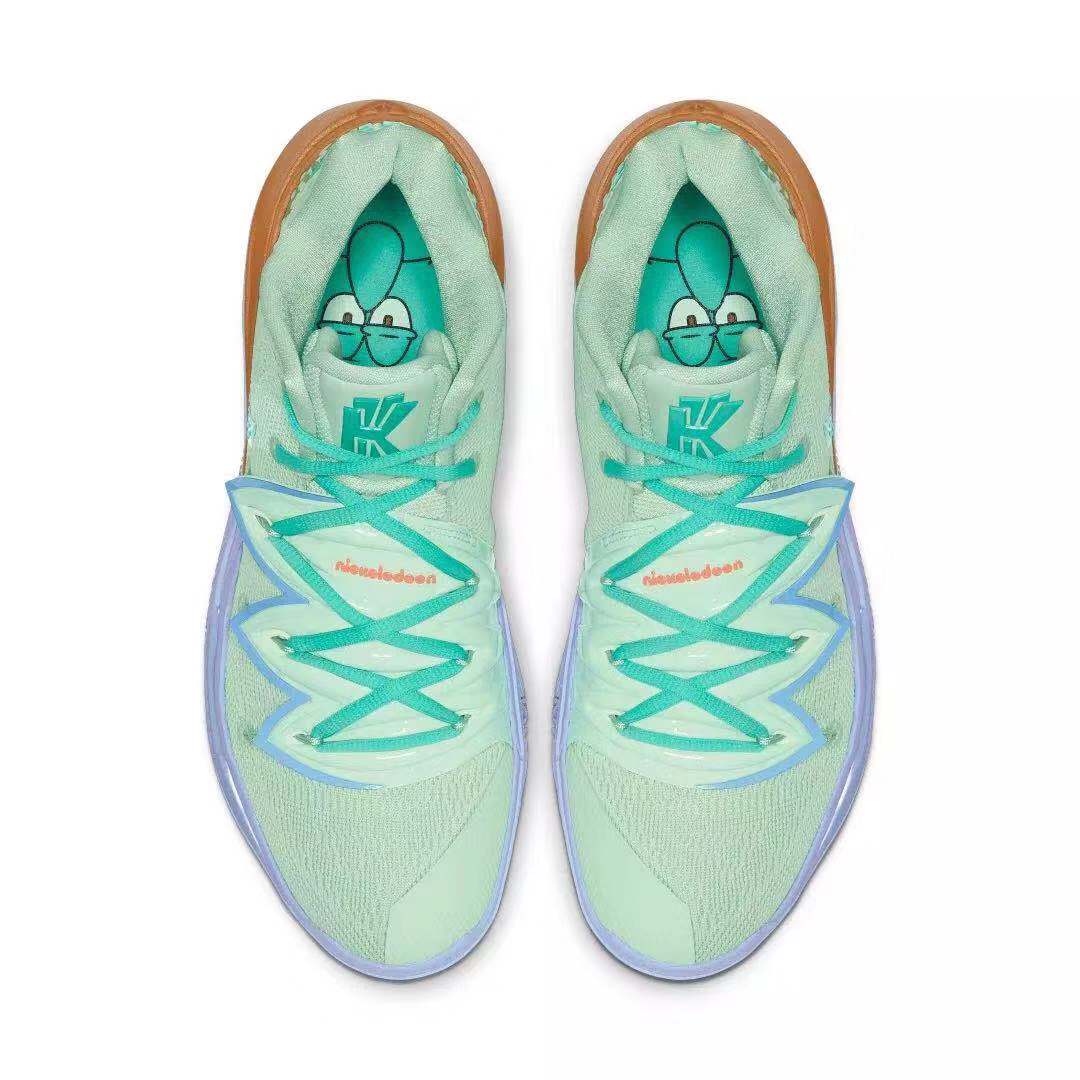 NIKE Kyrie 5 - Spongebob Squidward Pants - Red Unisex Streetwear Limited Edition