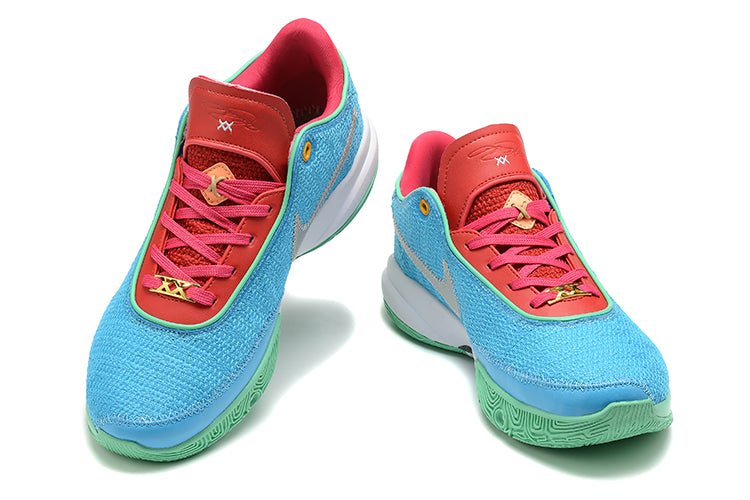 NIKE Lebron 20 - Fruity Pebbles Sneakers - Red Unisex Streetwear Limited Edition
