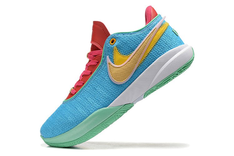 NIKE Lebron 20 - Fruity Pebbles Sneakers - Red Unisex Streetwear Limited Edition