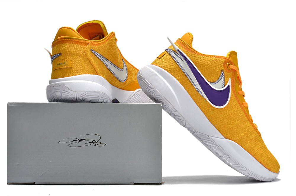 NIKE Lebron 20 - Lake Show - Red Unisex Streetwear Limited Edition