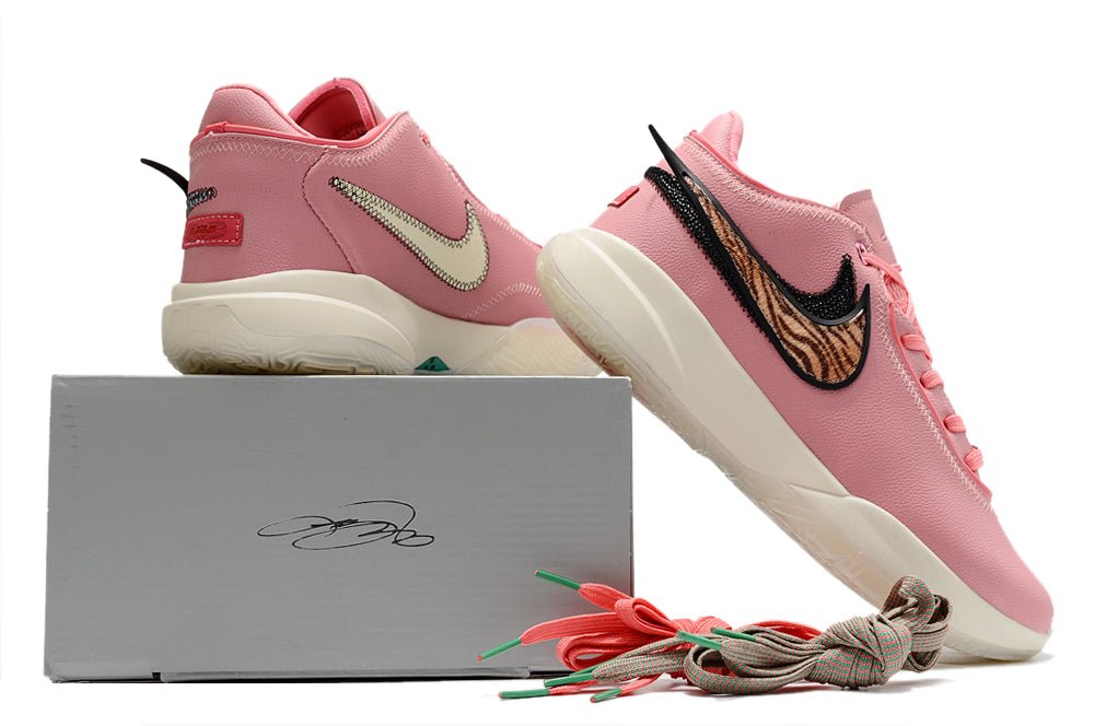 NIKE Lebron 20 - Diamond - Pink Unisex Streetwear Limited Edition
