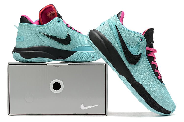 NIKE Lebron 20 - South Beach Sneakers - Red Unisex Streetwear Limited Edition