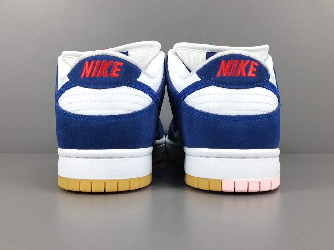 NIKE Sb Dunk - Los Angeles Dodgers Sneakers - White Unisex Streetwear Limited Edition