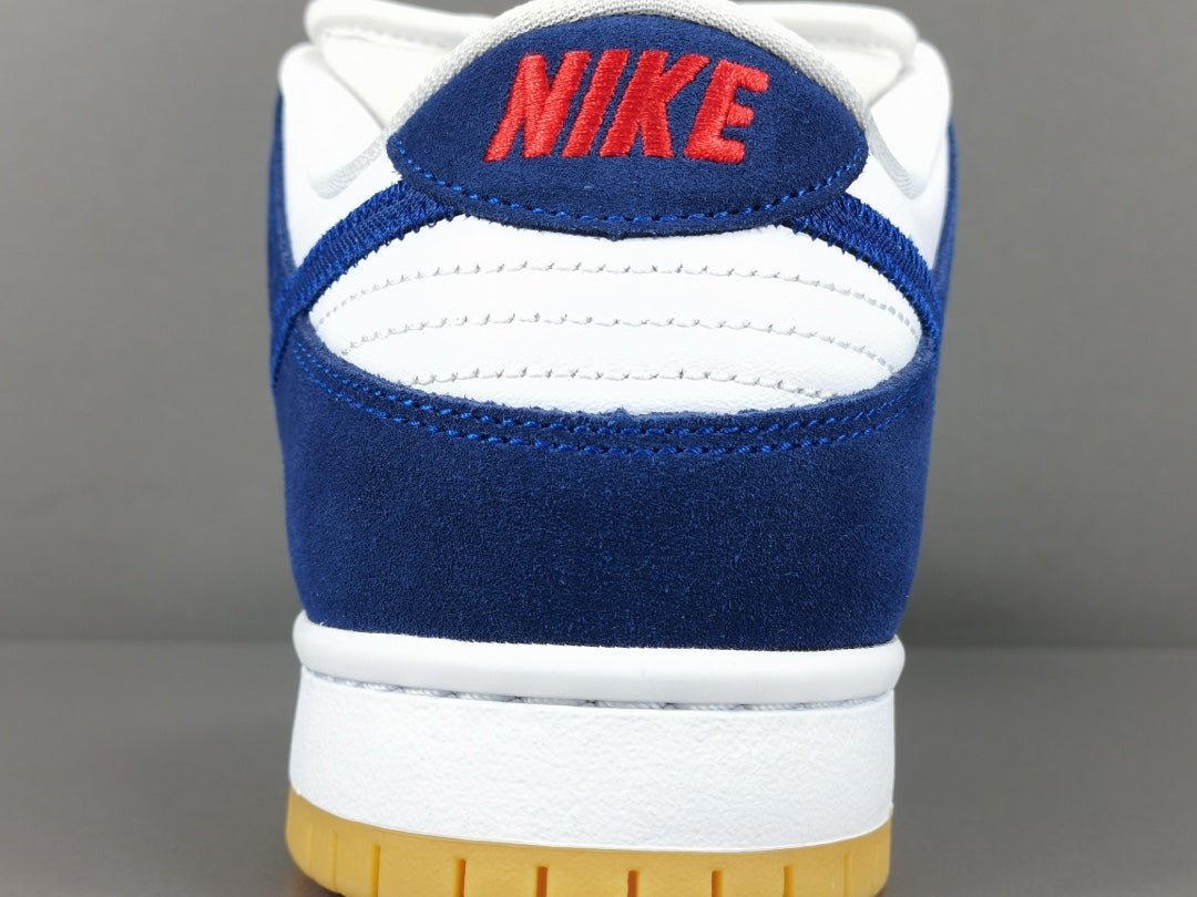 NIKE Sb Dunk - Los Angeles Dodgers Sneakers - White Unisex Streetwear Limited Edition