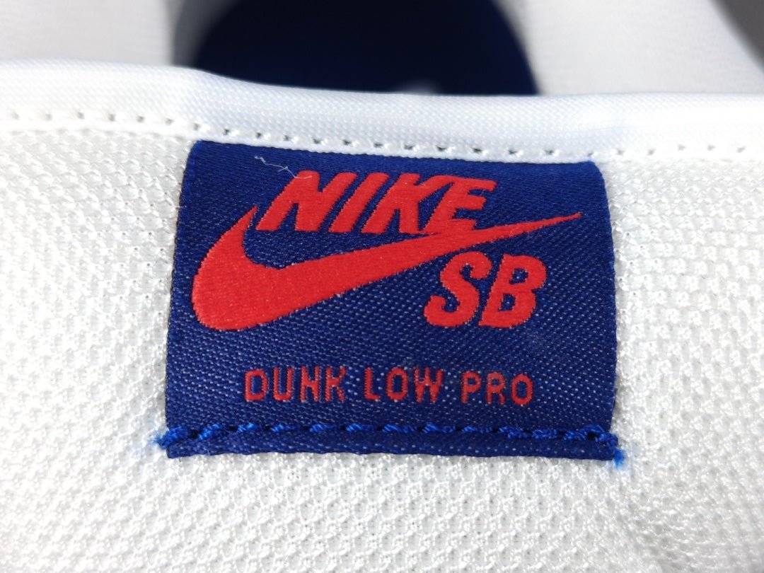 NIKE Sb Dunk - Los Angeles Dodgers Sneakers - White Unisex Streetwear Limited Edition