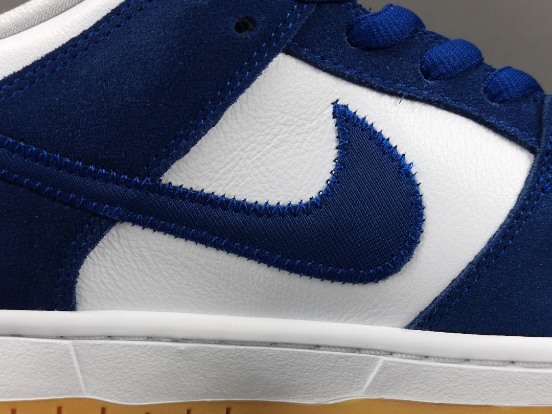 NIKE Sb Dunk - Los Angeles Dodgers Sneakers - White Unisex Streetwear Limited Edition