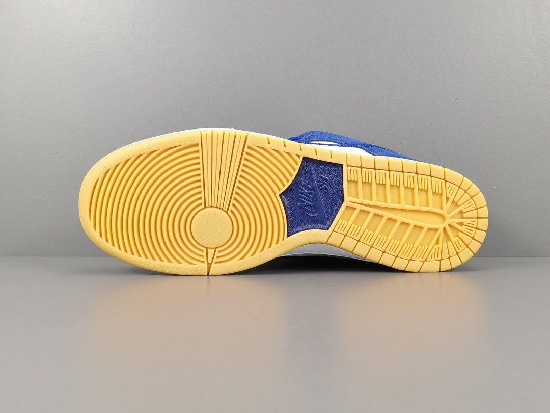 NIKE Sb Dunk - Los Angeles Dodgers Sneakers - White Unisex Streetwear Limited Edition