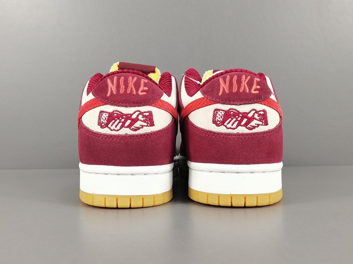 NIKE Sb Dunk - Skate Like A Girl Sneakers - White Unisex Streetwear Limited Edition - Introducing the Nike Dunk SB Skate Like a Girl, a powerful and empowering sneaker that
