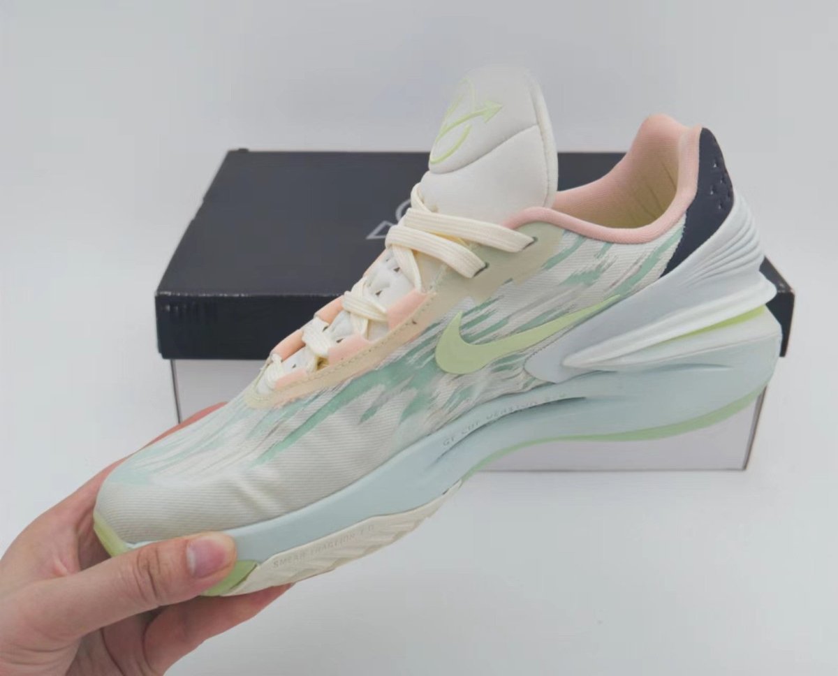 NIKE Zoom G.t. Cut 2 - Barely - Green Unisex Streetwear Limited Edition